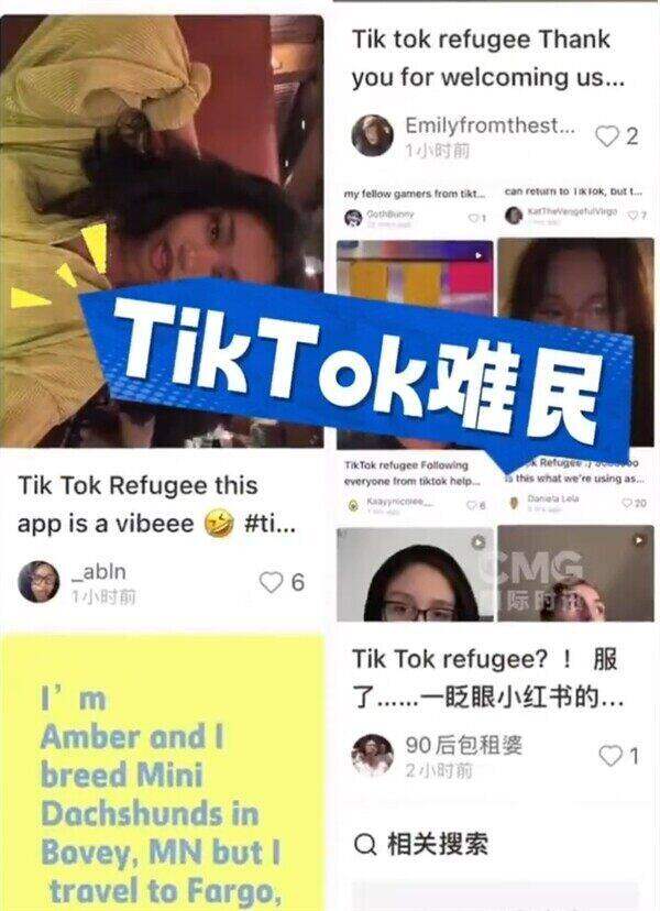 TikTok难民挤爆小红书的原因找到了！美国网友集体报复政府禁令 想认识真正的中国