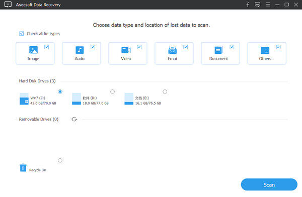 Aiseesoft Data Recovery破解版 1.1.18 免费版
