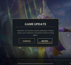 英雄联盟提示GAME UPDATE错误怎么办？LOL GAME UPDATE更新不了解决方法