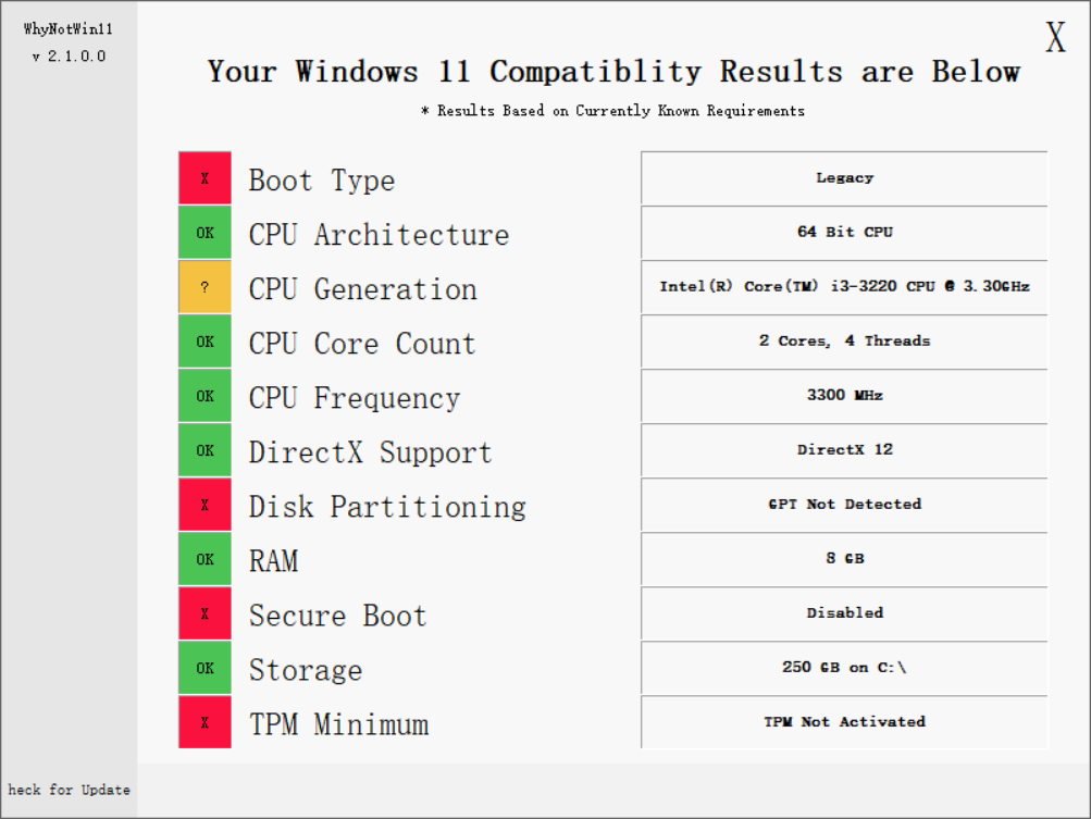 win11兼容性检测工具 2.5.0.0